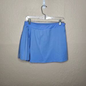 Avia Athletic Skort Baby Blue Size Small (4-6) Side Zip Closed Athleisure